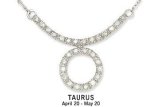 diamond zodiac pendant