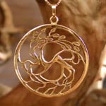 Tree of Love Gold Pendant